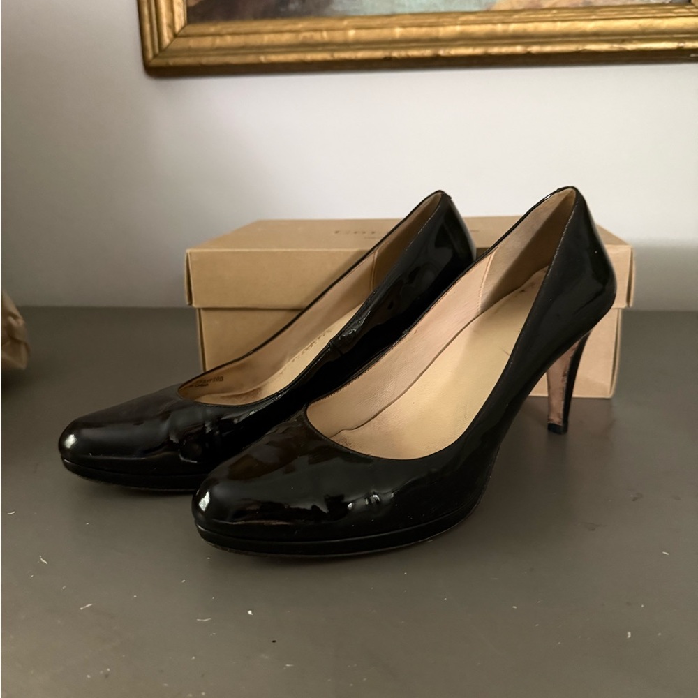 Cole Haan Black Patent Leather Heels